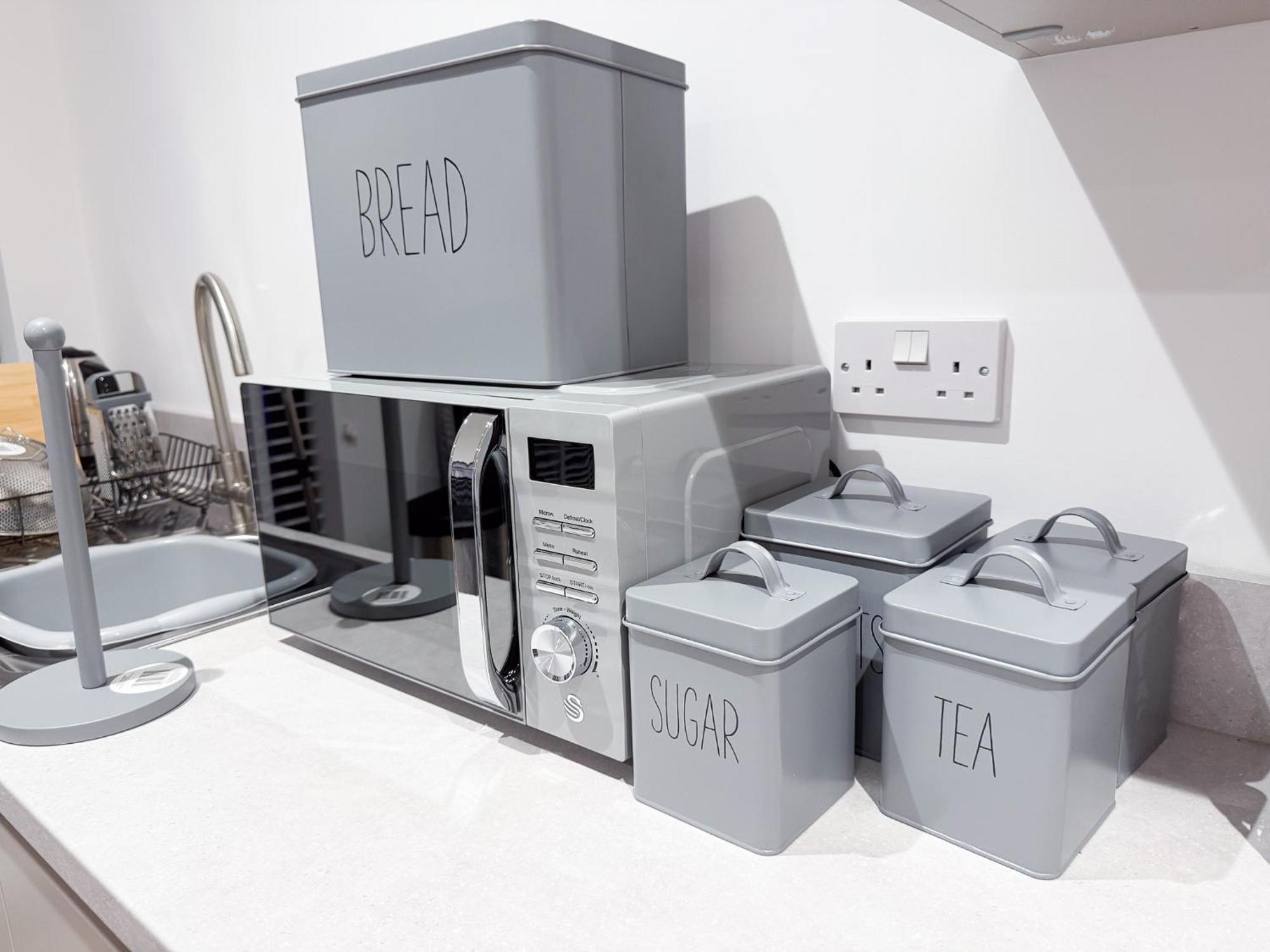 Spacious Modern 1 Bed Apartments In St Neots - Perfect For Contractors & Professionals - Free Parking - Wifi - Fully Equipped Kitchen - Smart Tv Ideal For Work Stays And Long Projects 外观 照片